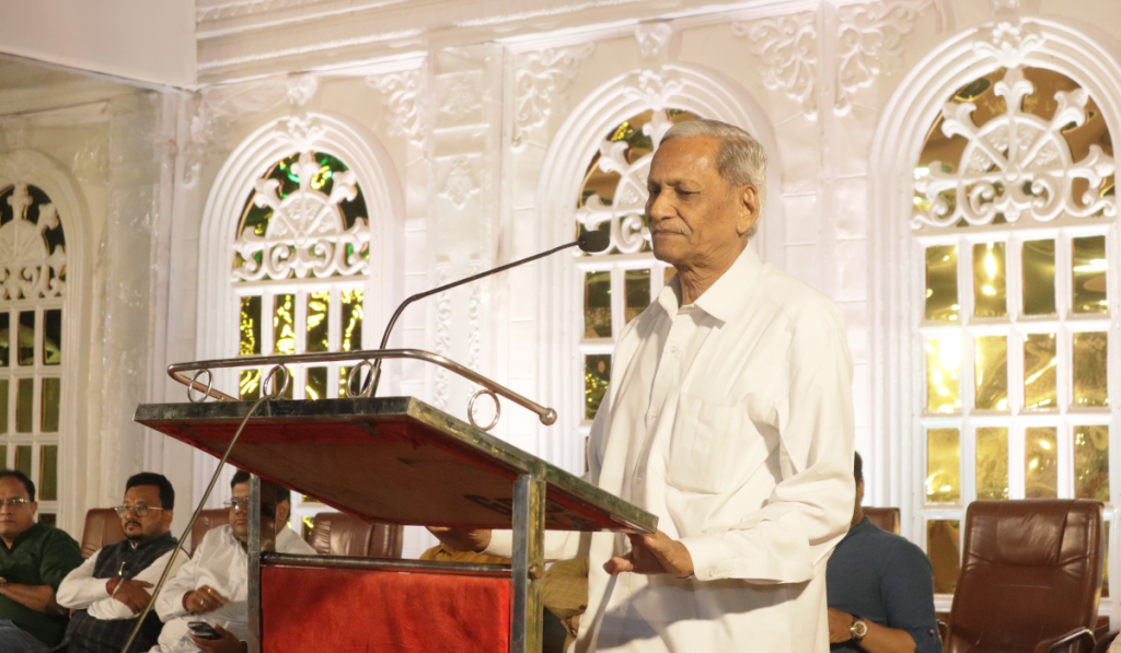 Nago Ganar Speaks at Manthan Diwali Milan