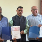 Dr. Ketan Mohitkar, Secretary of ICTRD, and senior officials from BRAUSS, during the MoU signing ceremony