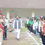 Dr. Ketan Mohitkar on independence day 2025 at VMV Clg