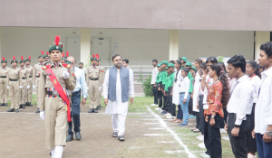 Dr. Ketan Mohitkar on independence day 2025 at VMV Clg