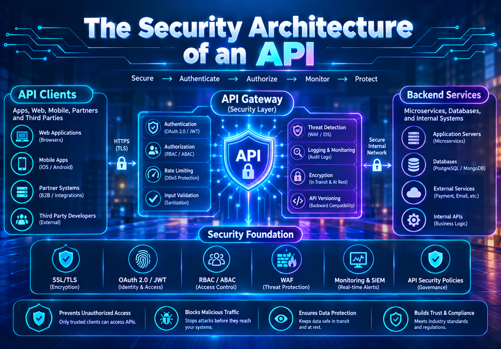The Security Architecture of an API
